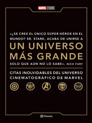 cover image of Un universo más grande